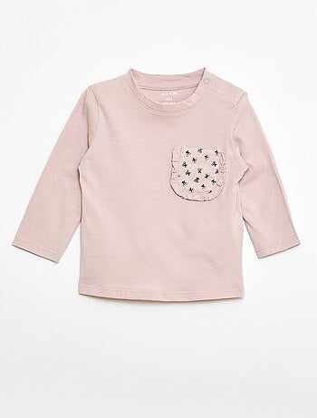 T-shirt avec poche fantaisie