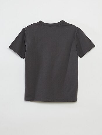 T-shirt basique à manches courtes et col rond