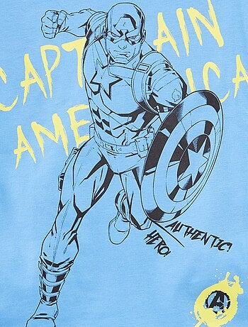 T-shirt 'Captain America' 'Marvel'