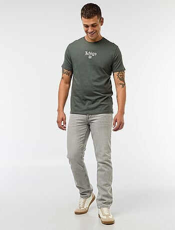 T-shirt col rond 'Sahinler' 'Bleach' en coton
