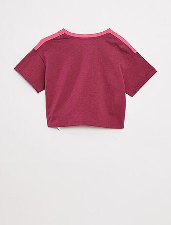 T-shirt crop esprit campus