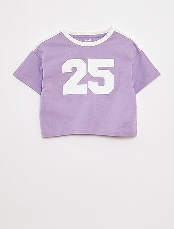 T-shirt crop esprit campus