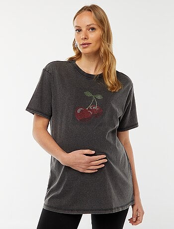 T-shirt de maternité 'Only Maternity' manches courtes