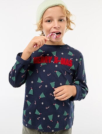 T-shirt de Noël à manches longues