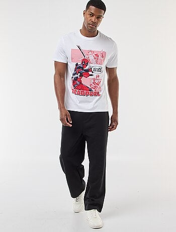 T-shirt 'Deadpool' 'Marvel' manches courtes