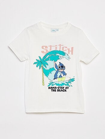 T-shirt 'Disney' 'Stitch' manches courtes
