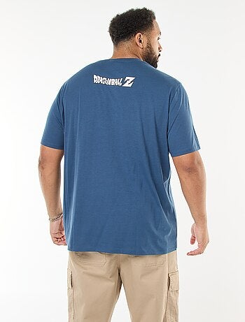 T-shirt 'Dragon Ball Z' à manches courtes imprimé recto verso