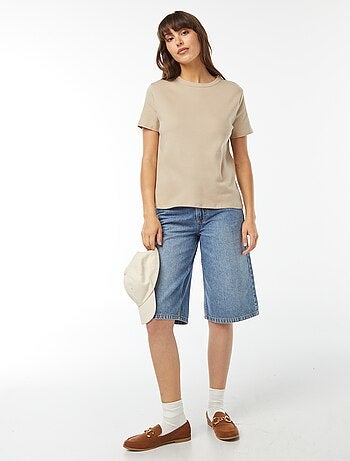 T-shirt en coton épais