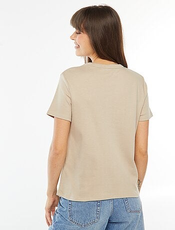 T-shirt en coton épais
