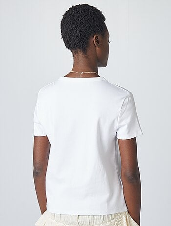 T-shirt en coton épais