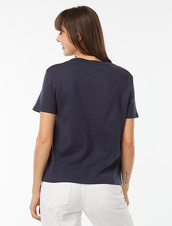 T-shirt en coton épais