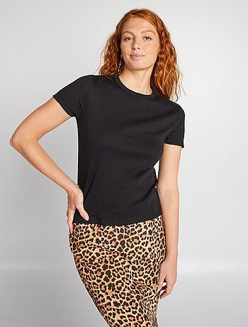 T-shirt en coton épais
