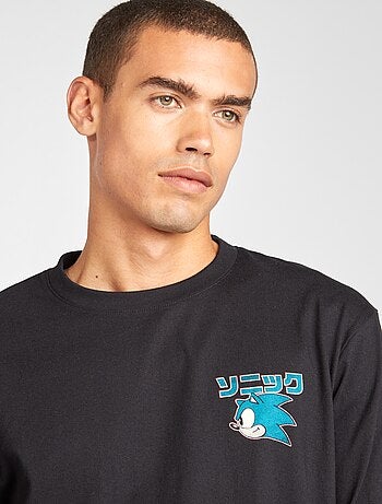 T-shirt en coton 'Sonic'