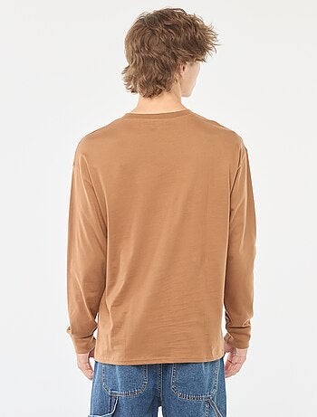 T-shirt en jersey à manches longues