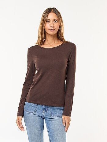 T-shirt en jersey à manches longues