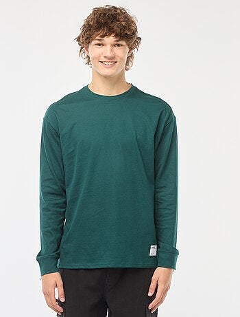 T-shirt en jersey à manches longues