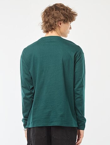 T-shirt en jersey à manches longues