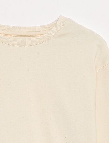 T-shirt en jersey manches longues