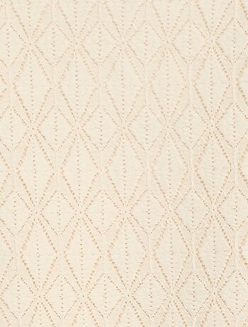 T-shirt en maille ajourée