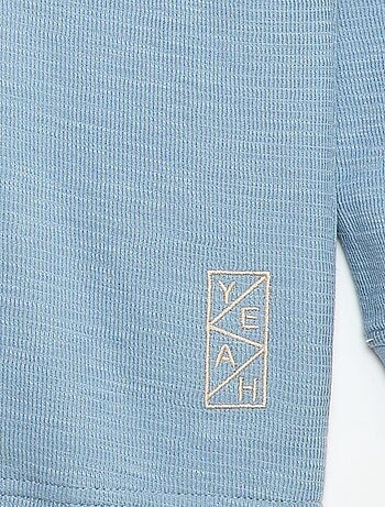 T-shirt en maille avec broderie
