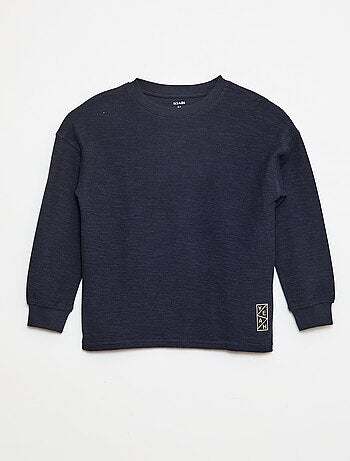 T-shirt en maille avec broderie
