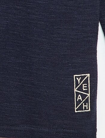 T-shirt en maille avec broderie