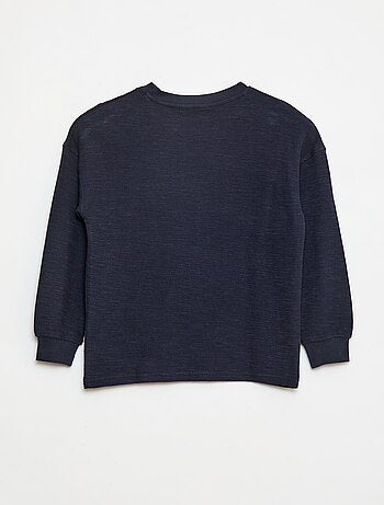 T-shirt en maille avec broderie