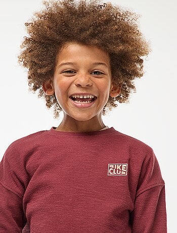 T-shirt en maille avec broderie