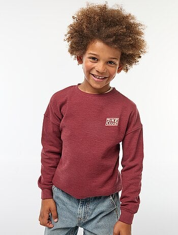 T-shirt en maille avec broderie