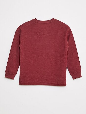 T-shirt en maille avec broderie