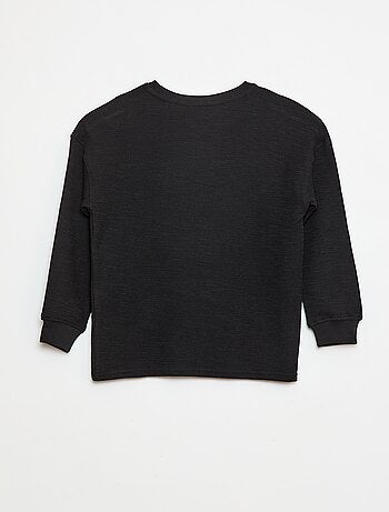 T-shirt en maille avec broderie