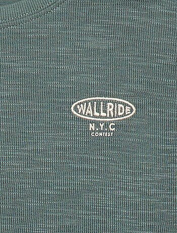 T-shirt en maille avec broderie