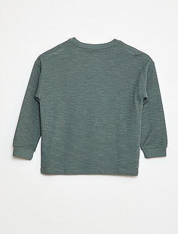 T-shirt en maille avec broderie
