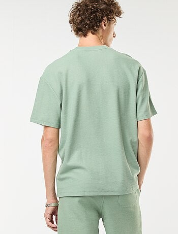 T-shirt en maille col V