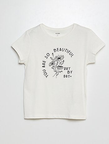 T-shirt en maille jersey imprimé