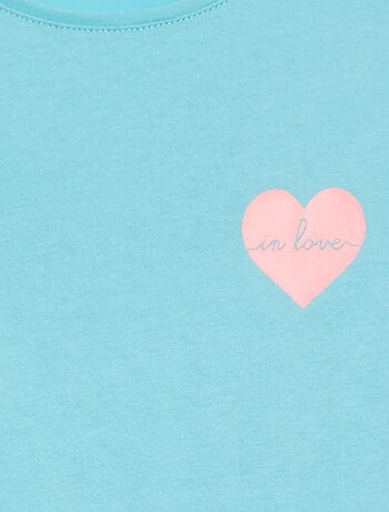 T-shirt en maille jersey imprimé