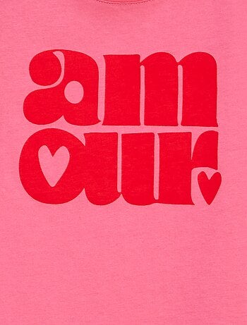 T-shirt en maille jersey imprimé