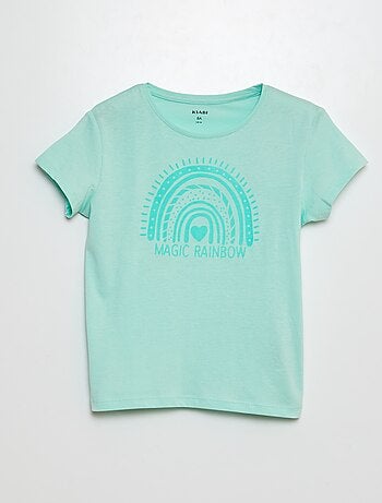 T-shirt en maille jersey imprimé