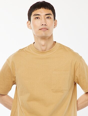 T-shirt en maille jersey manches courtes