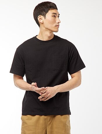 T-shirt en maille jersey manches courtes