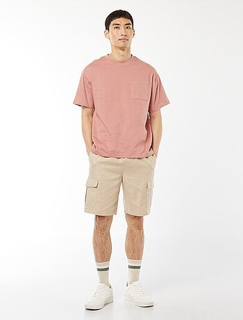 T-shirt en maille jersey manches courtes
