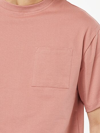 T-shirt en maille jersey manches courtes
