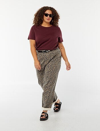 T-shirt en maille jersey manches courtes