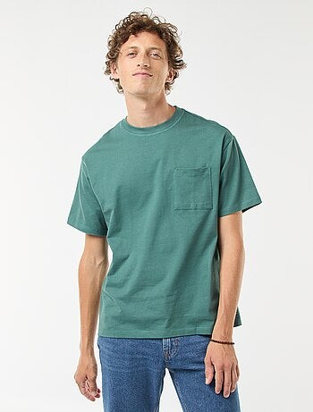 T-shirt en maille jersey manches courtes