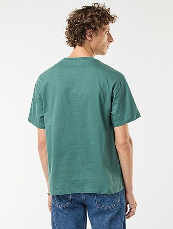 T-shirt en maille jersey manches courtes