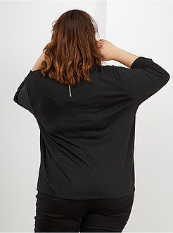 T-shirt en maille milano - Kiabi