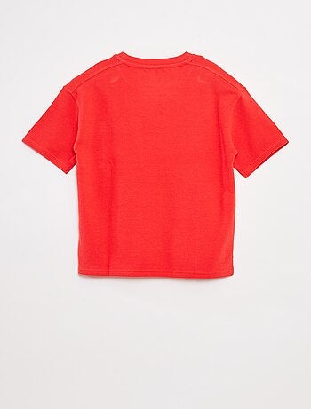 T-shirt en maille ottoman