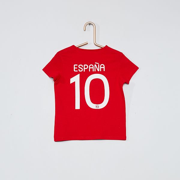 T Shirt Espagne Eco Conception Bebe Garcon Rouge Kiabi 2 50