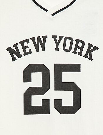 T-shirt esprit baseball