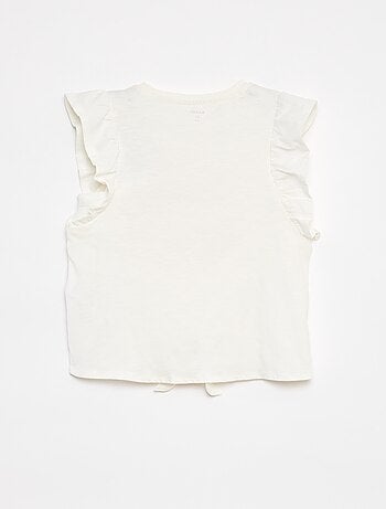 T-shirt fantaisie en coton